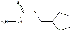 N-(tetrahydrofuran-2-ylmethyl)hydrazinecarbothioamide Struktur