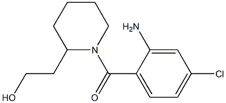 2-[1-(2-amino-4-chlorobenzoyl)piperidin-2-yl]ethanol Struktur