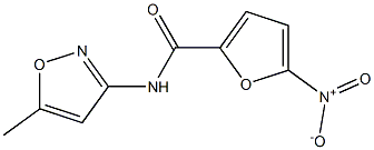 N2-(5-methylisoxazol-3-yl)-5-nitro-2-furamide Struktur