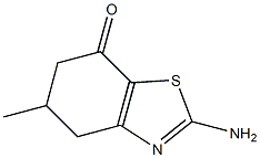 2-amino-5-methyl-5,6-dihydro-1,3-benzothiazol-7(4H)-one Struktur