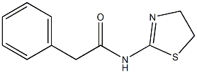 N1-(4,5-dihydro-1,3-thiazol-2-yl)-2-phenylacetamide Struktur