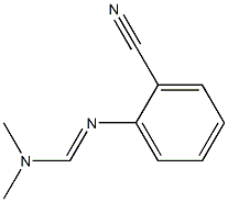 N'-(2-cyanophenyl)-N,N-dimethylimidoformamide Struktur