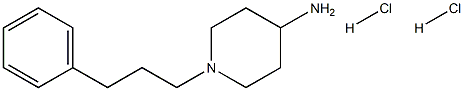 1-(3-phenylpropyl)piperidin-4-amine dihydrochloride Struktur