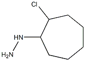 (2-chlorocycloheptyl)hydrazine Struktur