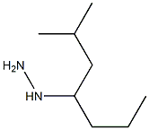 1-(2-methylheptan-4-yl)hydrazine Struktur