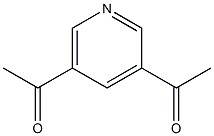 1,1'-(pyridine-3,5-diyl)diethanone Struktur