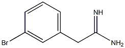 2-(3-bromophenyl)acetamidine Struktur