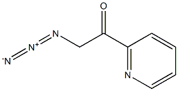 2-azido-1-(pyridin-2-yl)ethanone Struktur