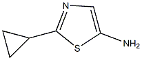 2-cyclopropylthiazol-5-amine Struktur