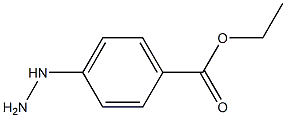 ethyl 4-hydrazinylbenzoate Struktur