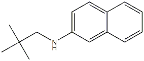 N-neopentylnaphthalen-2-amine Struktur