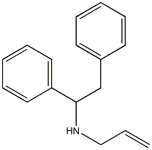 (1,2-diphenylethyl)(prop-2-en-1-yl)amine Struktur