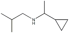 (1-cyclopropylethyl)(2-methylpropyl)amine Struktur