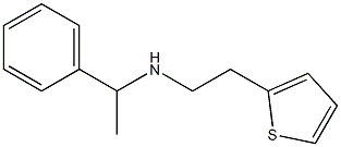 (1-phenylethyl)[2-(thiophen-2-yl)ethyl]amine Struktur