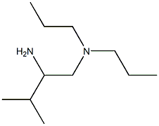 (2-amino-3-methylbutyl)dipropylamine Struktur