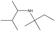 (2-methylbutan-2-yl)(3-methylbutan-2-yl)amine Struktur