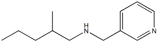 (2-methylpentyl)(pyridin-3-ylmethyl)amine Struktur