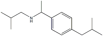 (2-methylpropyl)({1-[4-(2-methylpropyl)phenyl]ethyl})amine Struktur