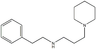 (2-phenylethyl)[3-(piperidin-1-yl)propyl]amine Struktur