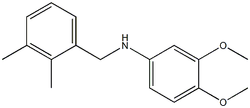 (3,4-dimethoxyphenyl)(2,3-dimethylphenyl)methylamine Struktur