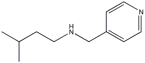 (3-methylbutyl)(pyridin-4-ylmethyl)amine Struktur