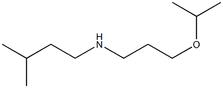 (3-methylbutyl)[3-(propan-2-yloxy)propyl]amine Struktur