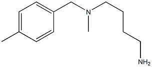 (4-aminobutyl)(methyl)[(4-methylphenyl)methyl]amine Struktur