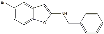 (5-bromo-1-benzofuran-2-yl)(phenyl)methylamine Struktur