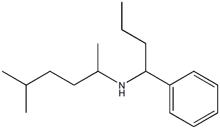 (5-methylhexan-2-yl)(1-phenylbutyl)amine Struktur