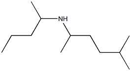 (5-methylhexan-2-yl)(pentan-2-yl)amine Struktur