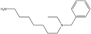 (7-aminoheptyl)(benzyl)ethylamine Struktur