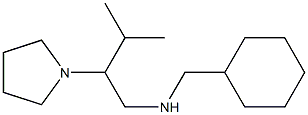 (cyclohexylmethyl)[3-methyl-2-(pyrrolidin-1-yl)butyl]amine Struktur