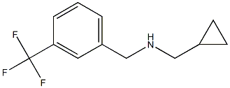 (cyclopropylmethyl)({[3-(trifluoromethyl)phenyl]methyl})amine Struktur