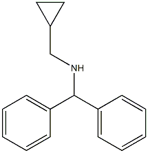 (cyclopropylmethyl)(diphenylmethyl)amine Struktur