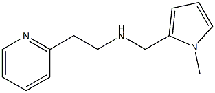 [(1-methyl-1H-pyrrol-2-yl)methyl][2-(pyridin-2-yl)ethyl]amine Struktur