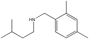 [(2,4-dimethylphenyl)methyl](3-methylbutyl)amine Struktur