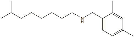 [(2,4-dimethylphenyl)methyl](7-methyloctyl)amine Struktur