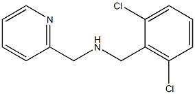 [(2,6-dichlorophenyl)methyl](pyridin-2-ylmethyl)amine Struktur