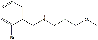 [(2-bromophenyl)methyl](3-methoxypropyl)amine Struktur