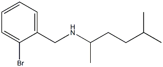 [(2-bromophenyl)methyl](5-methylhexan-2-yl)amine Struktur