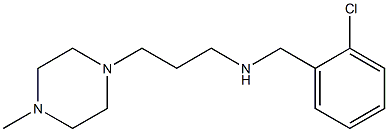 [(2-chlorophenyl)methyl][3-(4-methylpiperazin-1-yl)propyl]amine Struktur