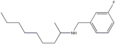 [(3-fluorophenyl)methyl](nonan-2-yl)amine Struktur