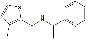 [(3-methylthiophen-2-yl)methyl][1-(pyridin-2-yl)ethyl]amine Struktur