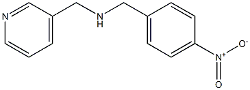 [(4-nitrophenyl)methyl](pyridin-3-ylmethyl)amine Struktur