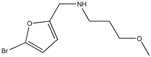 [(5-bromofuran-2-yl)methyl](3-methoxypropyl)amine Struktur