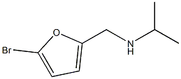 [(5-bromofuran-2-yl)methyl](propan-2-yl)amine Struktur