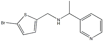 [(5-bromothiophen-2-yl)methyl][1-(pyridin-3-yl)ethyl]amine Struktur