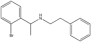 [1-(2-bromophenyl)ethyl](2-phenylethyl)amine Struktur