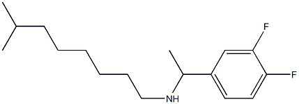 [1-(3,4-difluorophenyl)ethyl](7-methyloctyl)amine Struktur