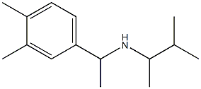 [1-(3,4-dimethylphenyl)ethyl](3-methylbutan-2-yl)amine Struktur